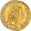 Image 1 : PORTUGAL. 1/2 escudo. 1740. Lisboa. Juan V. GO-109.18. MBC-.