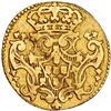 Image 2 : PORTUGAL. 1/2 escudo. 1740. Lisboa. Juan V. GO-109.18. MBC-.