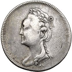 RUSIA. Medalla. 1782. Catalina II. AR 27,5mm. MBC-.