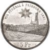 Image 2 : SUIZA. 5 francos. 1881. Friburgo-Tiro. KM-X5-15. DAV-389. EBC.