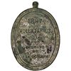 Image 2 : Medalla de distinción. 1897. VOLUNTARIOS FILIPINAS.  Bronce plateado. G-774. Rayas en el anv. EBC-. 