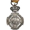 Image 2 : Medalla de distinción. DON CARLOS 1874. Plata. G-1043a. SC. Rara.