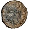 Image 2 : ACUÑACIONES ANÓNIMAS. Semis. Roma (221 a.C.). R/ Proa a der., encima S. CRAW-56/3. Vanos de acuñació