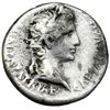 Image 1 : AUGUSTO. Denario. Lugdunum (7/6). R/ Los césares Cayo y Lucio. RIC-210. SB-43a. FFC-25. BC+.
