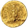 Image 2 : TEODOSIO II. Trémis. Constantinopla (408-20). RIC-213. R/ La Victoria avanzando a izq. con corona y 