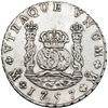 Image 2 : 8 reales. 1757. México. MM. VI-368. Ligeramente abrillantada. MBC.