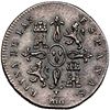 Image 2 : Maravedí. 1842. Segovia. VI-4. Leve doble acuñación en el anv. MBC+.