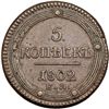 Image 2 : RUSIA. 5 kopeks. 1802. EM. V-115.1. MBC+.