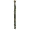 Image 1 : Espada (siglos VIII-IX a.C.). Bronce. Bonita pátina verde. Longitud 38,0 cm. Incluye soporte.