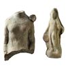 Image 1 : Lote de dos piezas (siglos IV-III a.C.). Terracota. Representa fragmento mujer y figura femenina de 