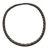 Image 1 : Pulsera. Siglos I-III d.C. Bronce. Similar a la anterior con el cuerpo estriado. Diámetro 5,6 cm.