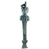 Image 1 : Herma. Imperio Romano (siglos II-III d.C.). Bronce. Altura 15,3 cm. Incluye peana.