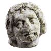 Image 1 : Cabeza femenina. Imperio romano (siglos I-II d.C.). Mármol blanco. Altura 8,5 cm. Colección privada 
