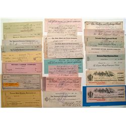Tonopah check collection