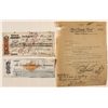 Image 1 : Three Documents for Gold Coin Payments, including Drexel Morgan Exchange