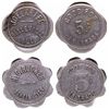 Image 1 : Two Illinois tokens: Belleville and Schram City