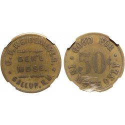 C. F. Weidemeyer, 50c