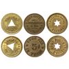 Image 1 : Three Elko Hotel tokens: Amistad, Elko & Commercial