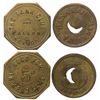 Image 1 : Bank Bar and Bank Club tokens, Fallon