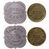 Image 1 : Hildebrandt & Obland and Turf Goldfield tokens