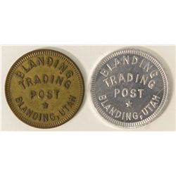 BLANDING TRADING POST, two tokens
