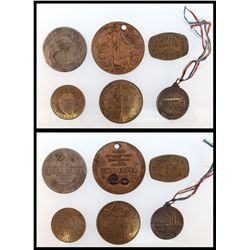 Whiskey Token Lot of 6