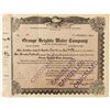 Image 1 : Water Co. Stock Certificate