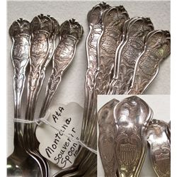 1915 Montana silver plated spoons