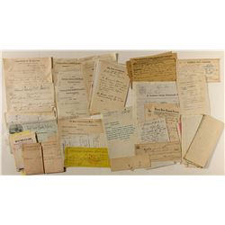 Carson City Bank Correspondence