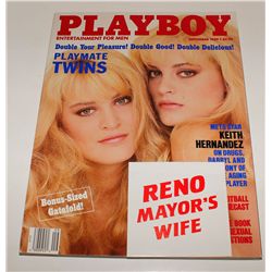 Reno Mayor's Wife in Playboy Magazine