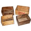 Image 1 : Four Original Wood Boxes