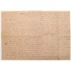 Image 1 : Holdenville Indian Territory letter from priest.