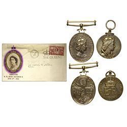 Queen Elizabeth Coronation Medals