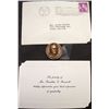 Image 1 : Franklin Roosevelt appreciation of sympathy card with medal!