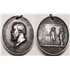 Image 1 : Silver Peace Medal Plate of Rutherford B. Hayes