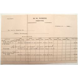 Independence, California assay for Lou R. Johnston Sr. of Bishop