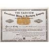 Image 1 : Fairview Consolidated Mining and Developing Company  Stock Certificate