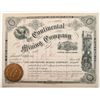 Image 1 : Continental Mining Company Stock Certificate