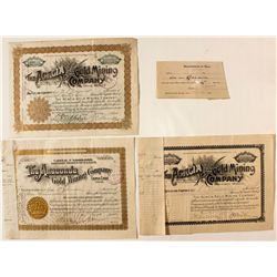 Cripple Creek Stock Certificates