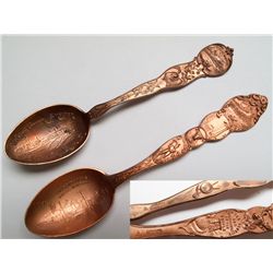 Two Copper Spoons