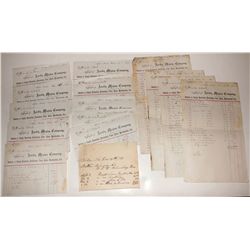 Austin Mining Company Receipts