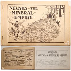 Nevada: The Mineral Empire, Souvenir Booklet, 1909