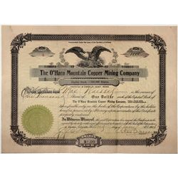 Mining Swindle stock certificate