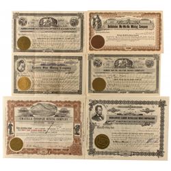 Tonopah Area Mining Stock Certificates