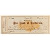Image 1 : Clean Mariposa Mill Company Check w/ Fair signature