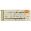 Image 1 : Rare Gould & Curry Check, Virginia City, w/ revenue at upper right