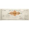 Image 1 : Second Rare Style Gould & Curry Check Signed by Mackay