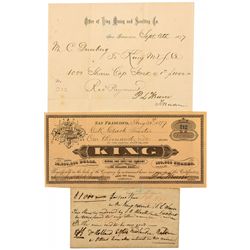 King Mining and Smelting Co. Ephemera