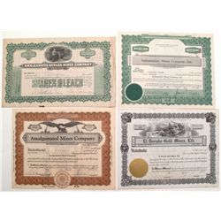 Nevada Mining Stock Certificates