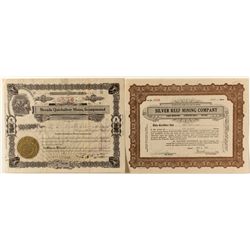 Nevada Stock Certificates Pair